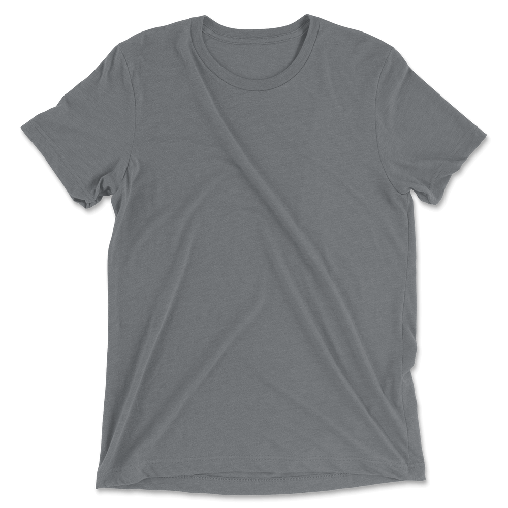 Custom Tri-Blend T-Shirt Men - Grey