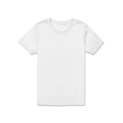 Custom Youth 100% Cotton T-shirt Kids - White
