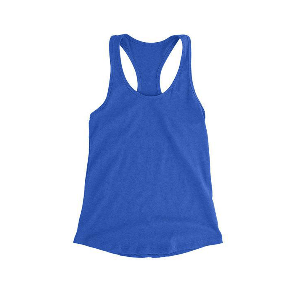Custom Racerback Tank Top Women - True Royal