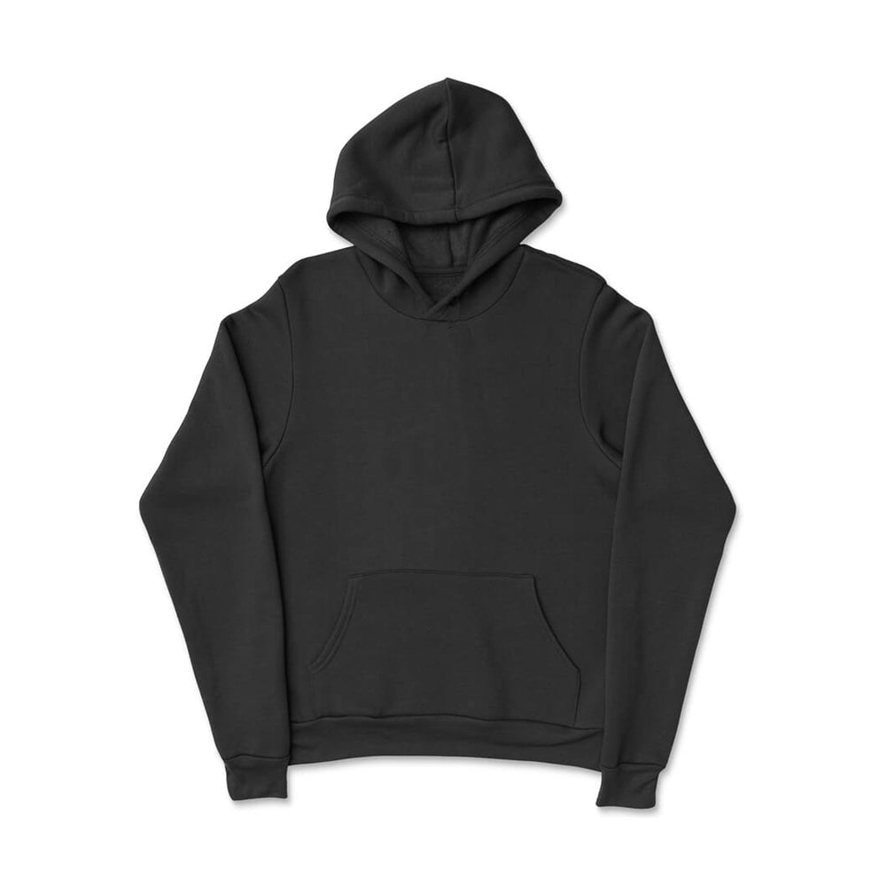 Custom Toddler Pullover Hoodie Kids - Black