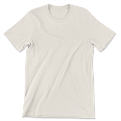 Custom Unisex Heavyweight T-shirt Men - Natural
