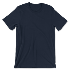 Custom Unisex Heavyweight T-shirt Men - Navy