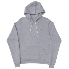 Custom Pullover Hoodie Men - Athletic Grey
