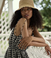 DÔEN Belts, Hats & Gloves | Ballou Hat Natural Raffia - Women