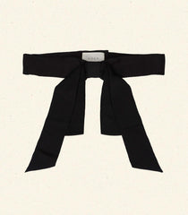 DÔEN Belts, Hats & Gloves | Senna Belt Black Grosgrain - Women