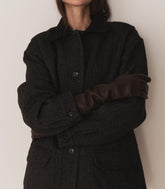 DÔEN Belts, Hats & Gloves | Stine Gloves Espresso Leather - Women