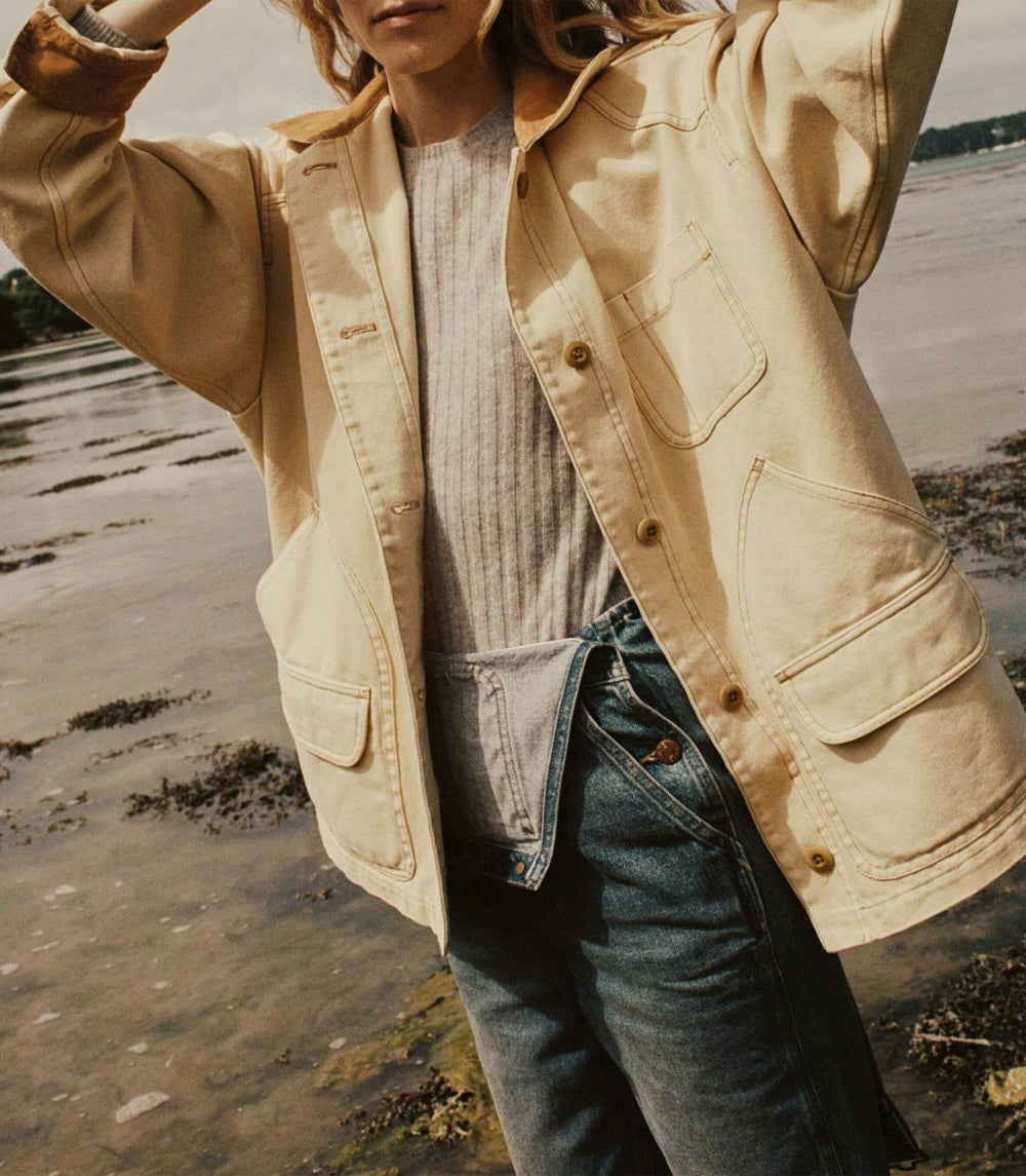 DÔEN Coats & Jackets | Pascual Barn Jacket Straw - Women