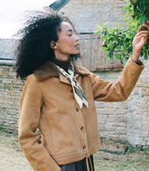 DÔEN Coats & Jackets | Turner Suede Jacket Stag - Women