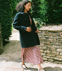 DÔEN Coats & Jackets | Wayfarer Coat Deep Navy - Women