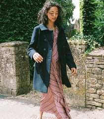 DÔEN Coats & Jackets | Wayfarer Coat Deep Navy - Women