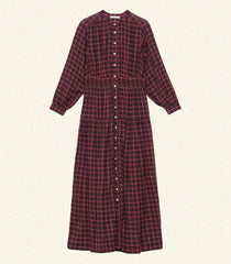 DÔEN Dresses | Annika Dress Rouge Countryside Plaid - Women