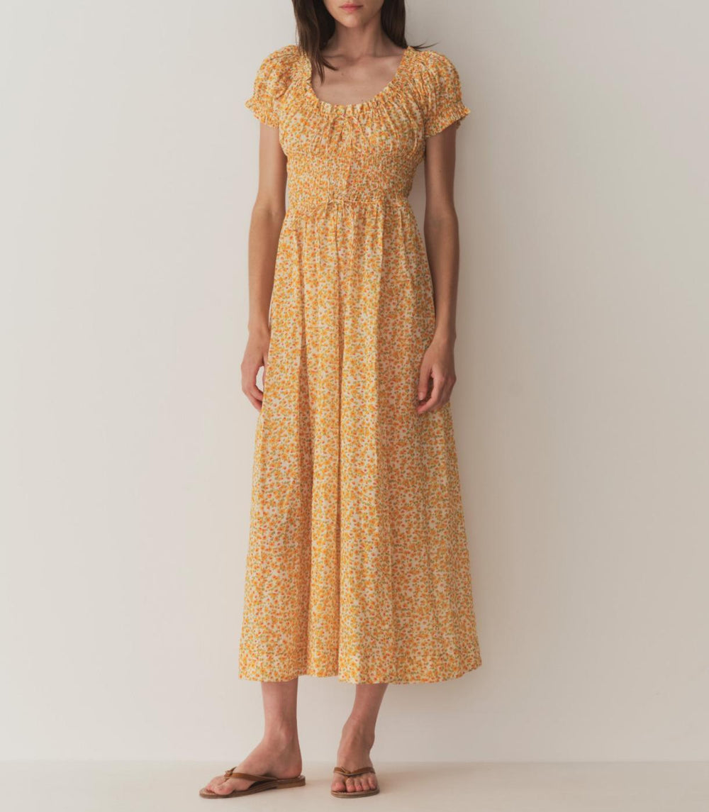 DÔEN Dresses | Ashlynn Dress Clementine Daisy Fields - Women