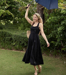 DÔEN Dresses | Colbie Dress Black - Women