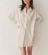 DÔEN Dresses | Jora Linen Dress Salt - Women
