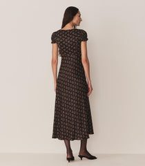 DÔEN Dresses | Marybell Dress Delphinium Floral - Women