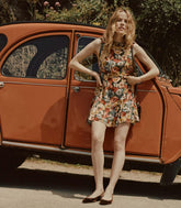 DÔEN Dresses | Messina Dress Poppy Meadow - Women