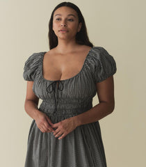 DÔEN Dresses | Quinn Dress La Maddalena Gingham - Women