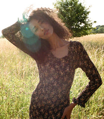 DÔEN Dresses | Roselia Dress Foxglove Floral - Women