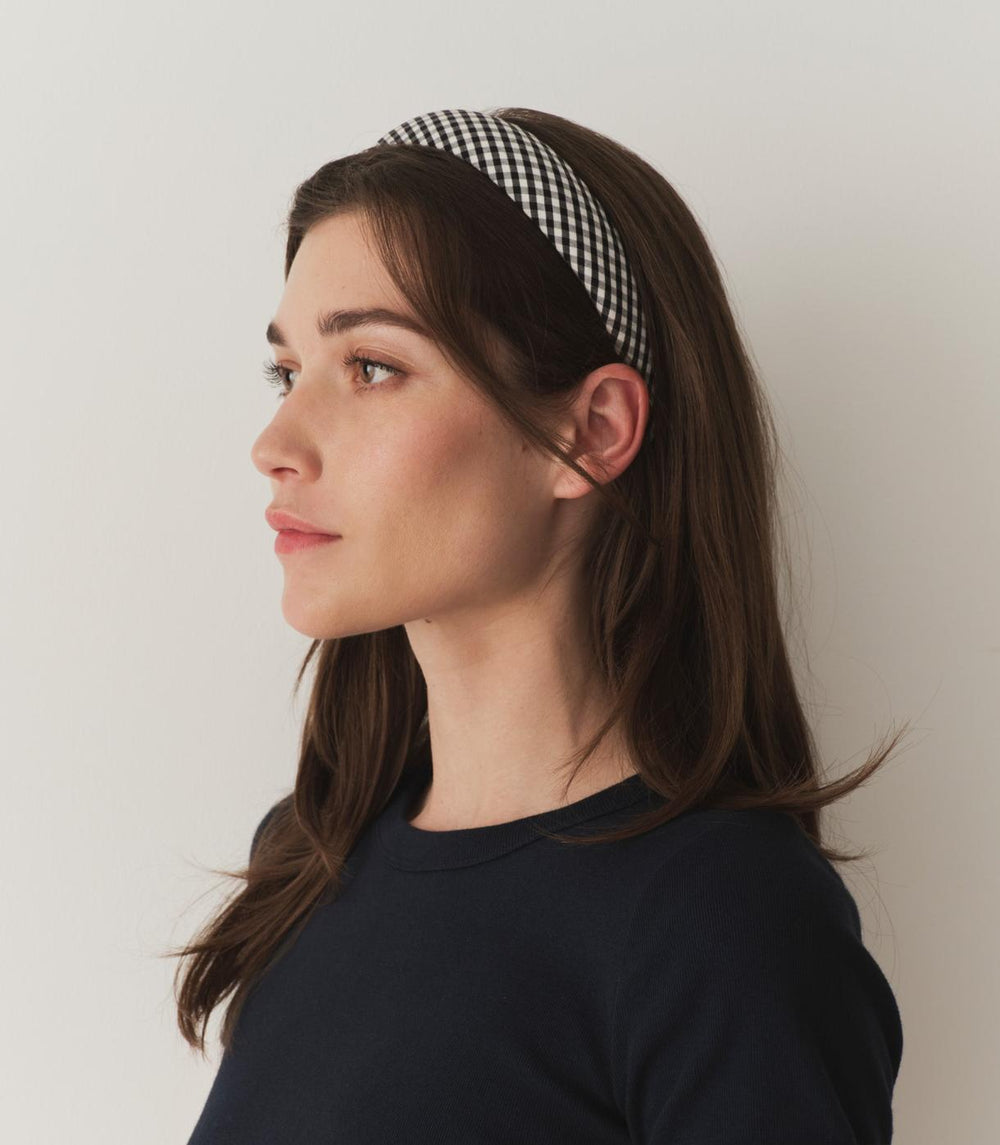 DÔEN Hair Accessories | Jeanie Headband Gingham - Women
