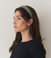 DÔEN Hair Accessories | Jeanie Headband Gingham - Women