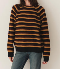 DÔEN Knitwear | Dana Cashmere Sweater Carrington Stripe - Women