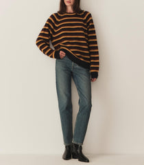 DÔEN Knitwear | Dana Cashmere Sweater Carrington Stripe - Women