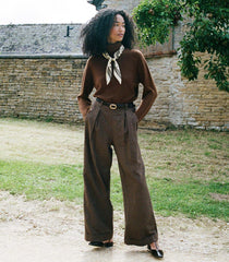 DÔEN Knitwear | Hayworth Cashmere Turtleneck Cordovan - Women