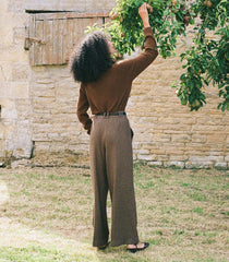 DÔEN Knitwear | Hayworth Cashmere Turtleneck Cordovan - Women