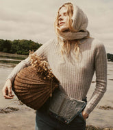 DÔEN Knitwear | Hyeres Cashmere Sweater Raincloud - Women