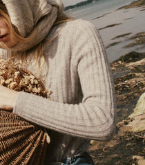 DÔEN Knitwear | Hyeres Cashmere Sweater Raincloud - Women