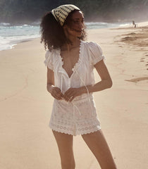 DÔEN Pants & Shorts | Arbre Short Salt - Women