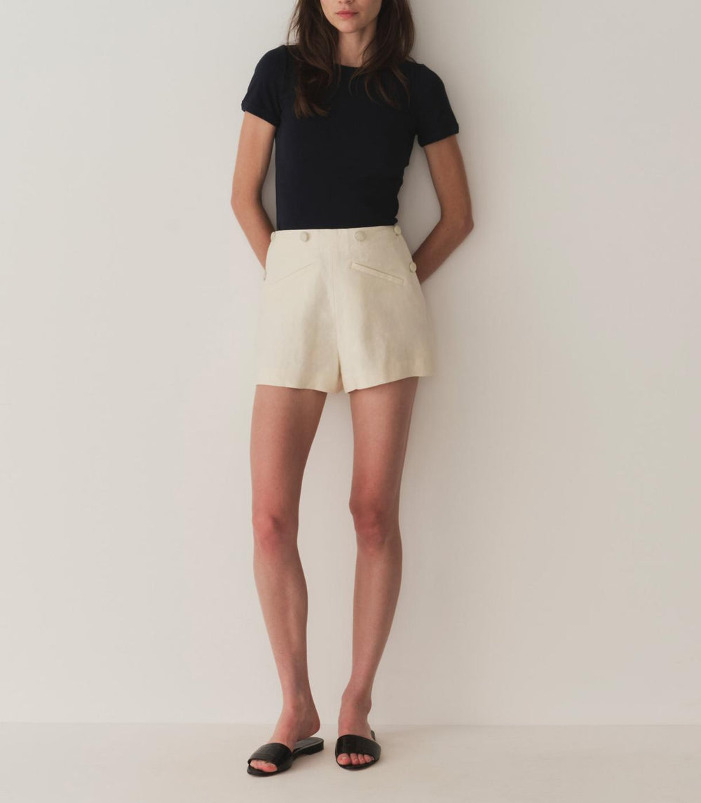 DÔEN Pants & Shorts | Bernice Short Magnolia - Women