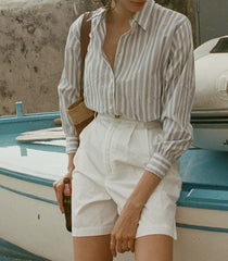 DÔEN Pants & Shorts | Danette Short Salt - Women