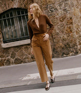 DÔEN Pants & Shorts | Hartfield Pant Amber Wheat - Women