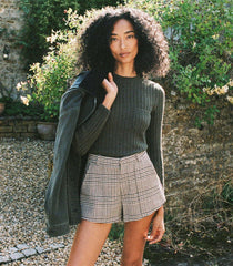 DÔEN Pants & Shorts | Kelley Short Sommerville Check - Women