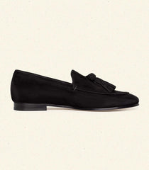 DÔEN Shoes | Arlow Loafer Black Suede - Women