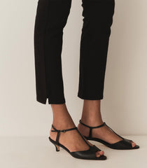 DÔEN Shoes | Maisie T-Strap Black Box Calf - Women