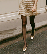 DÔEN Shoes | Odette Ballet Flat Gold Metallic Nappa - Women