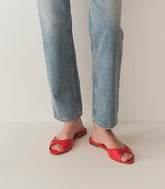 DÔEN Shoes | Rapallo Slide Fuego Nappa - Women