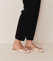 DÔEN Shoes | Tilly Mule Peche Satin - Women