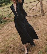 DÔEN Skirts | Sebastiane Skirt Black - Women