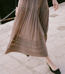 DÔEN Skirts | Sebastiane Skirt Bridget Check - Women