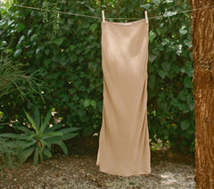 DÔEN Slips | Knee Length Skirt Slip Sand Dollar - Women