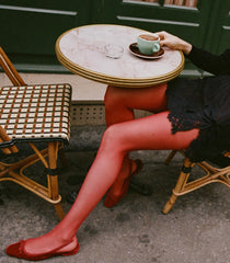 DÔEN Socks & Tights | Wolford Individual 20 Tights Soft Cherry - Women