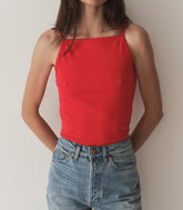 DÔEN Tees | Angie Tank Scarlet - Women