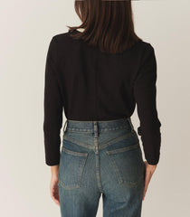 DÔEN Tees | Clover Tee Black - Women