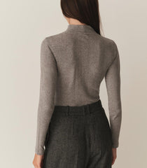 DÔEN Tees | Nessa Tee Heather Grey - Women