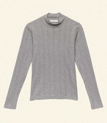 DÔEN Tees | Nessa Tee Heather Grey - Women
