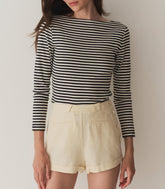 DÔEN Tees | Paulette Tee Nantucket Stripe - Women
