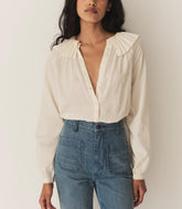 DÔEN Tops | Aster Top Mother Of Pearl - Women